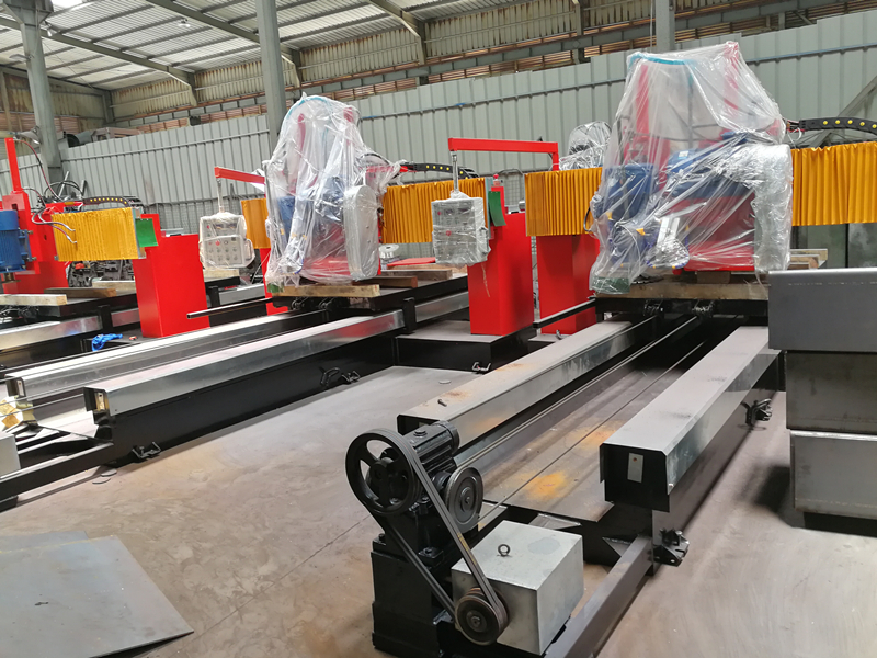 block bottom cutting machine