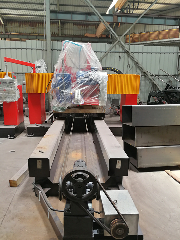 block bottom cutting machine