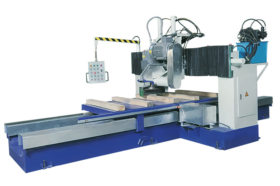 block bottom cutting machine