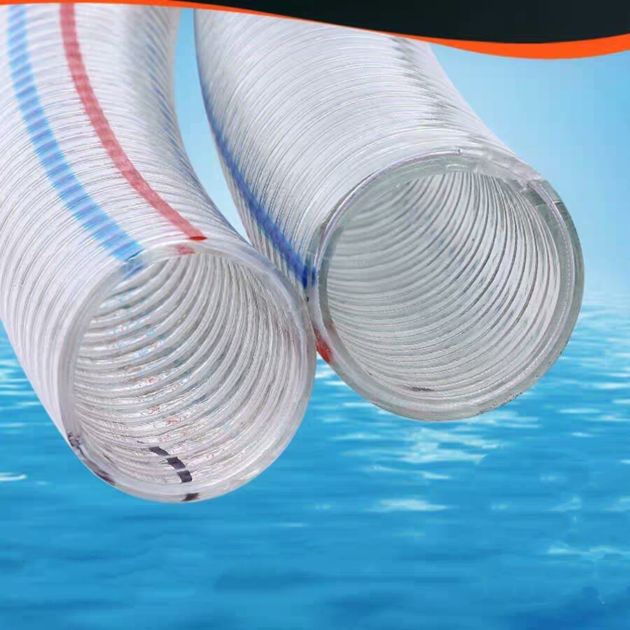 Water pipe with steel wire