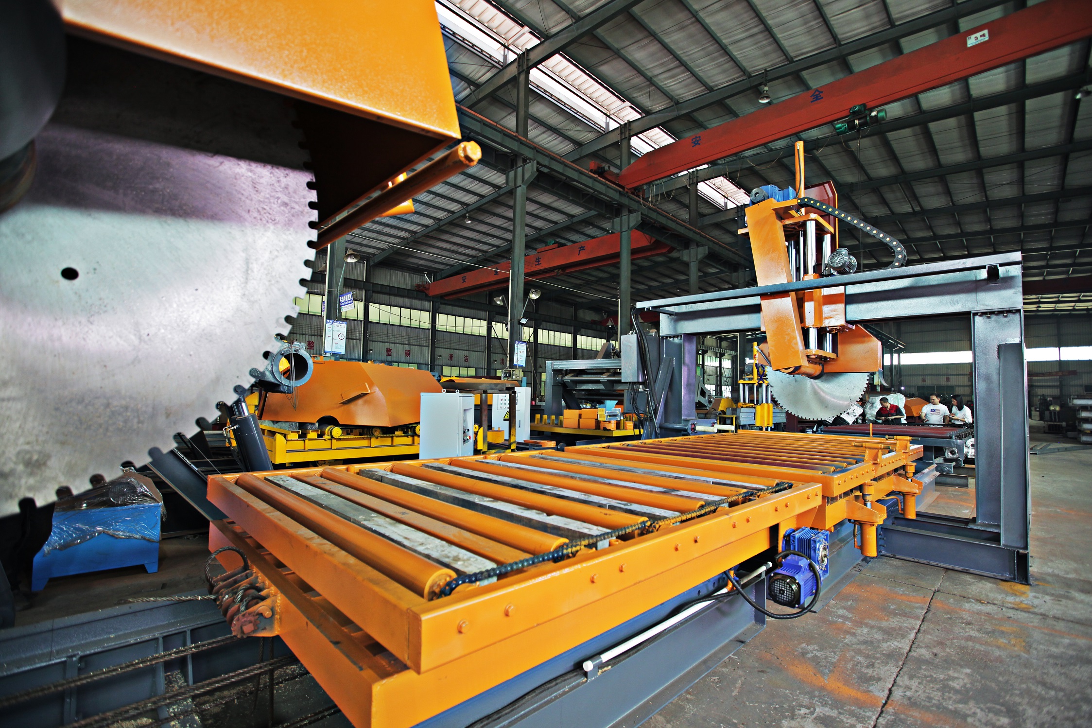 Kerbstone Cutting Machine Line